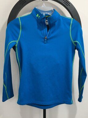 UNDER ARMOUR Kids Youth YMD Fitted Long Sleeve Cold Gear Pullover Shirt